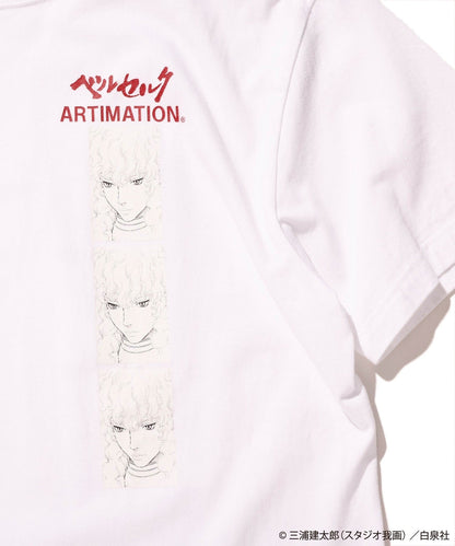 [The Great Berserk Exhibition] Berserk x ARTIMATION "GRIFFITH S/S TEE" WHITE