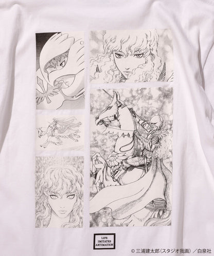 [The Great Berserk Exhibition] Berserk x ARTIMATION "GRIFFITH S/S TEE" WHITE