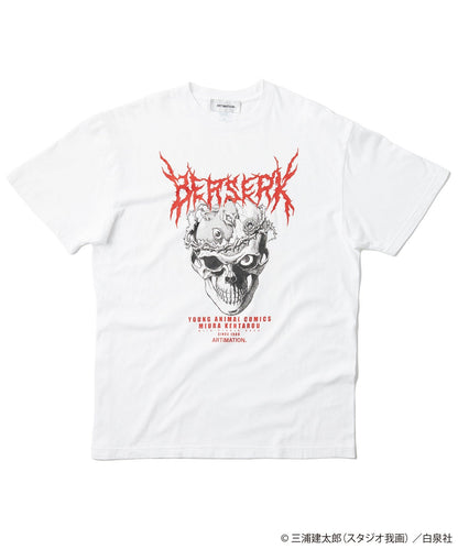 [The Great Berserk Exhibition] Berserk x ARTIMATION "Beherit Skull S/S TEE" WHITE