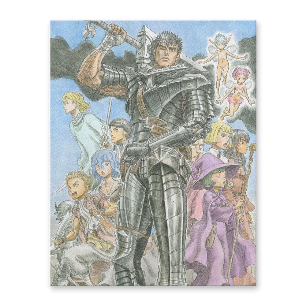 [The Great Berserk Exhibition] F6 Character Fine Board Type F Black Swordsman Party