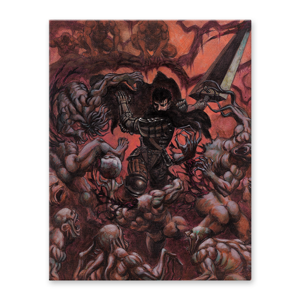 [The Great Berserk Exhibition] F6 Character Fine Board Type K Guts - Black Swordsman