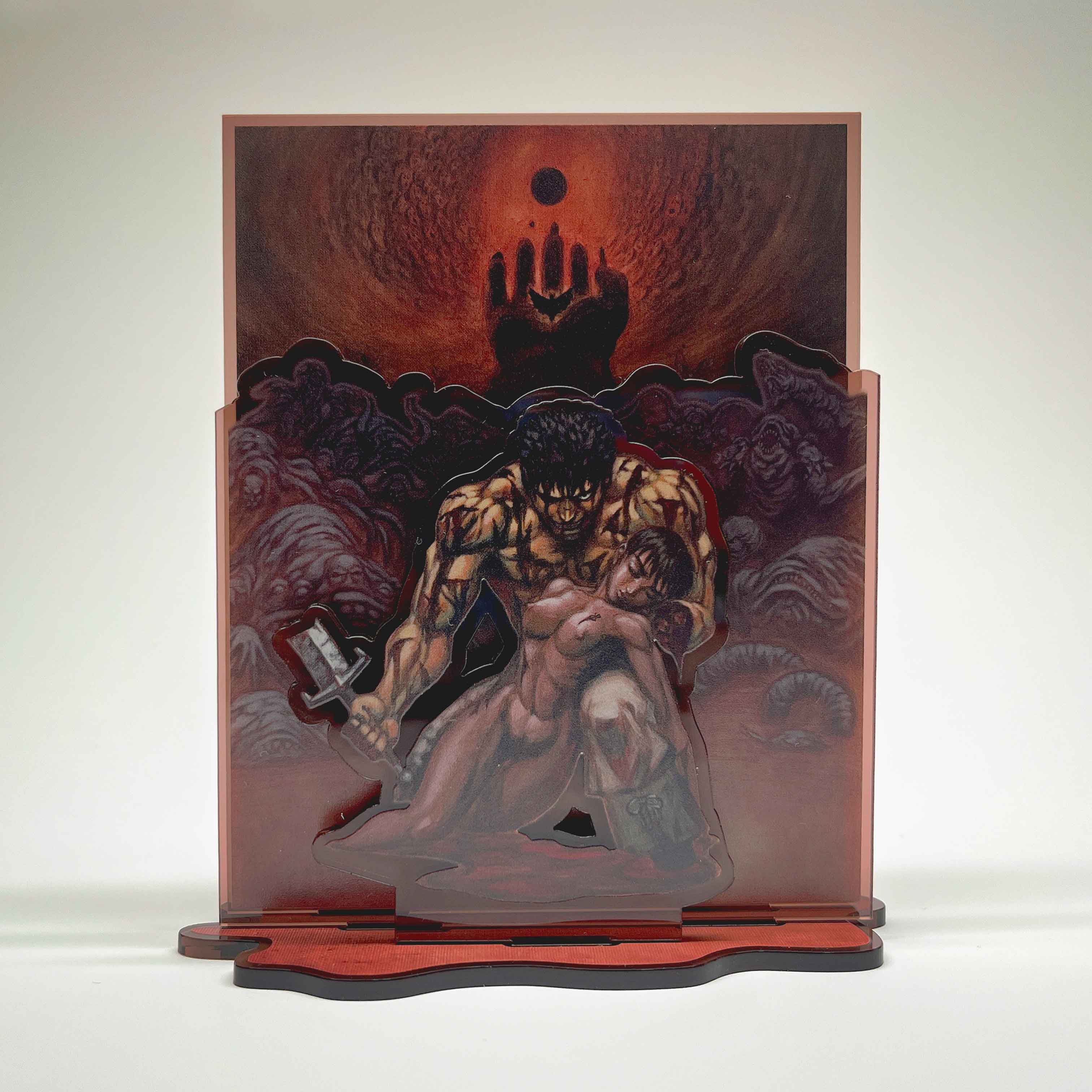 [The Great Berserk Exhibition] Acrylic diorama "Guts & Casca"