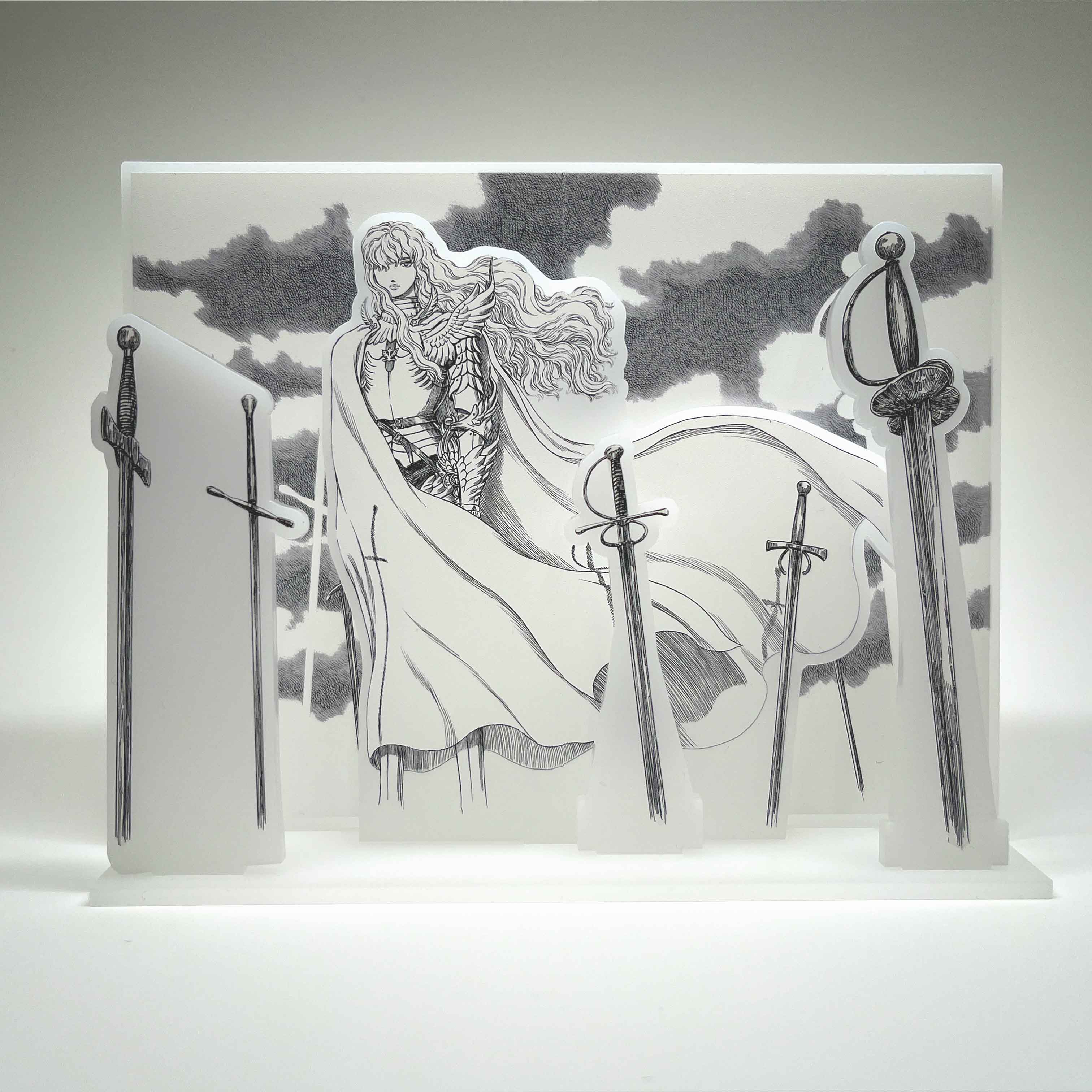 [The Great Berserk Exhibition] Acrylic diorama "Hill of Swords"