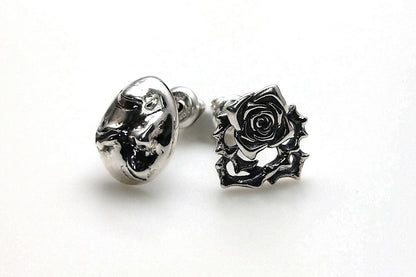 [The Great Berserk Exhibition] Pair of Beherit Rose Earrings