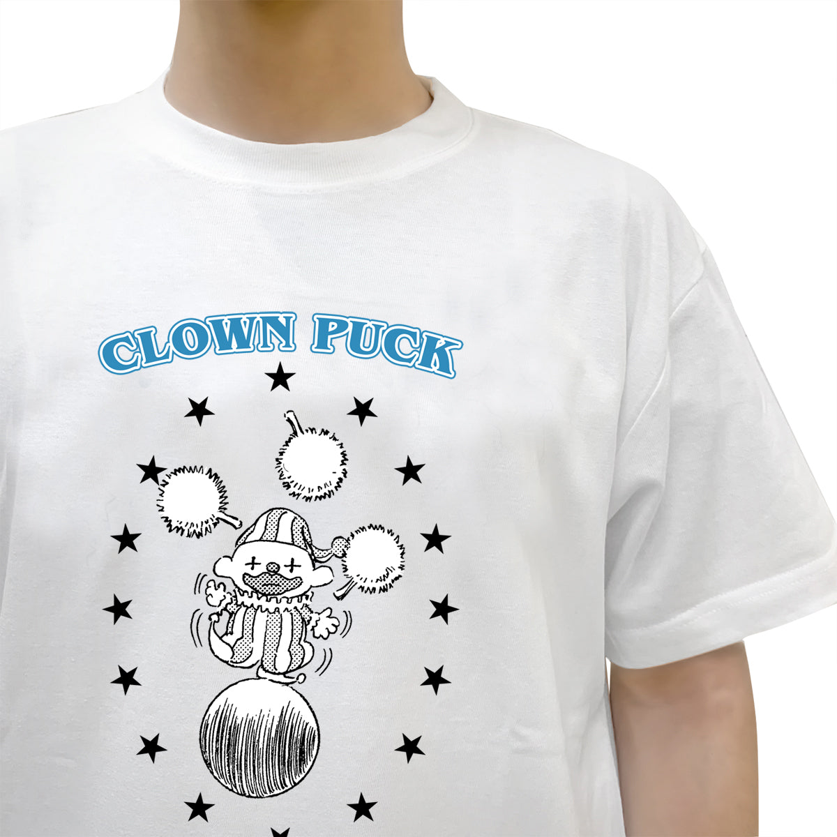 [The Great Berserk Exhibition] CLOWNPUCK T-shirt White