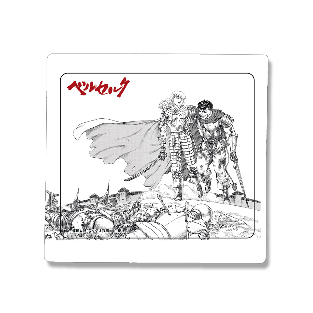 [The Great Berserk Exhibition] Wall sticker "J" with mount card