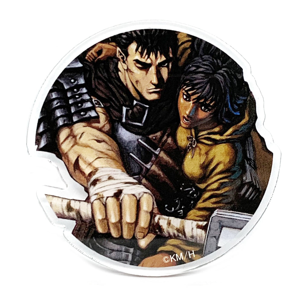 [The Great Berserk Exhibition] Acrylic badge "C" with mount card