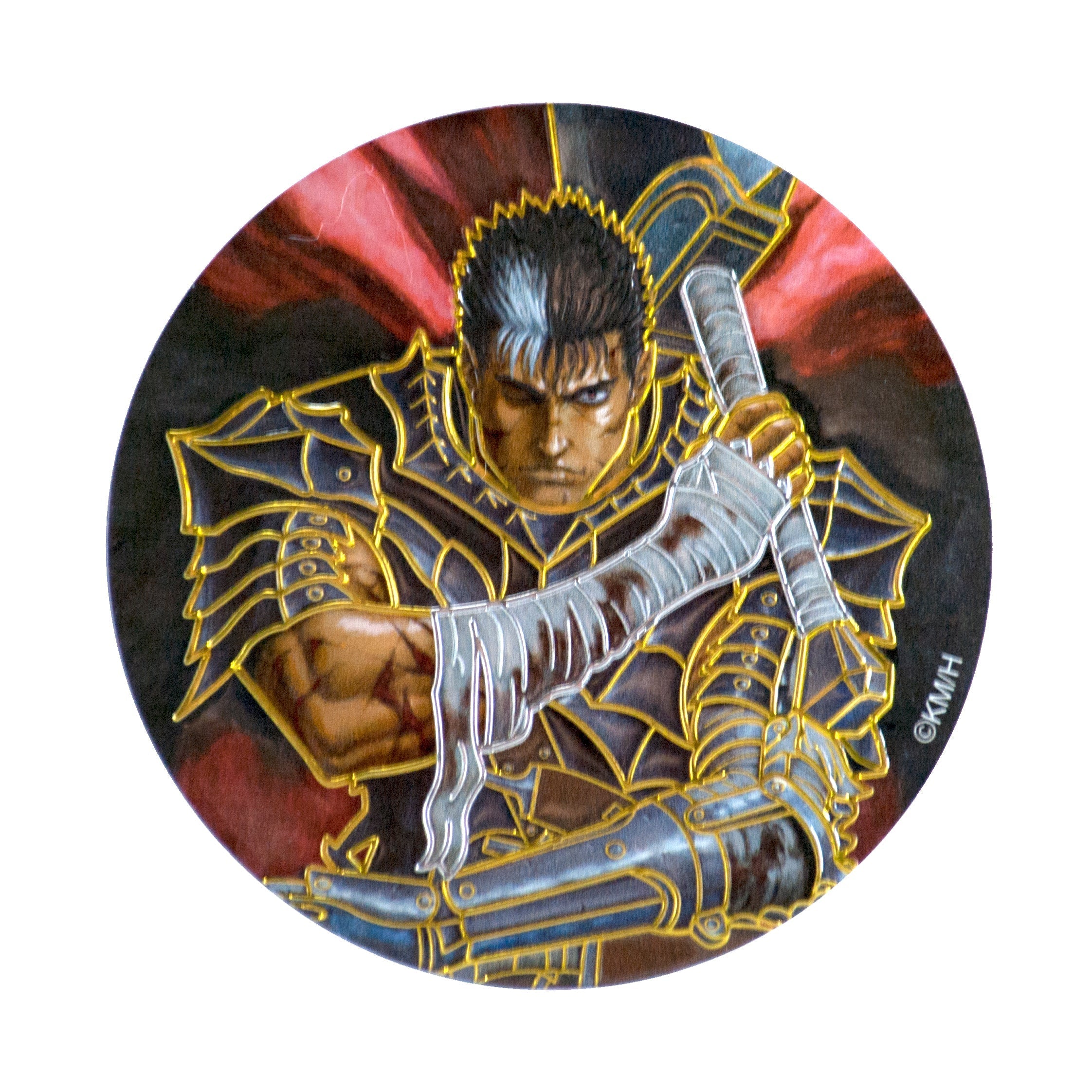 [The Great Berserk Exhibition] Berserk Engraving Sticker Guts