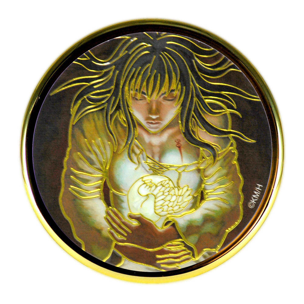 [The Great Berserk Exhibition] Berserk Engraving W Compact Mirror Casca