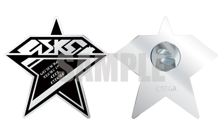 Phantasy Star Online 2 New Genesis - ARKS Star Pin Badge - detail