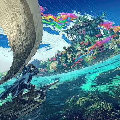 Final Fantasy XIV - Dawntrail 7-inch Vinyl Single cover