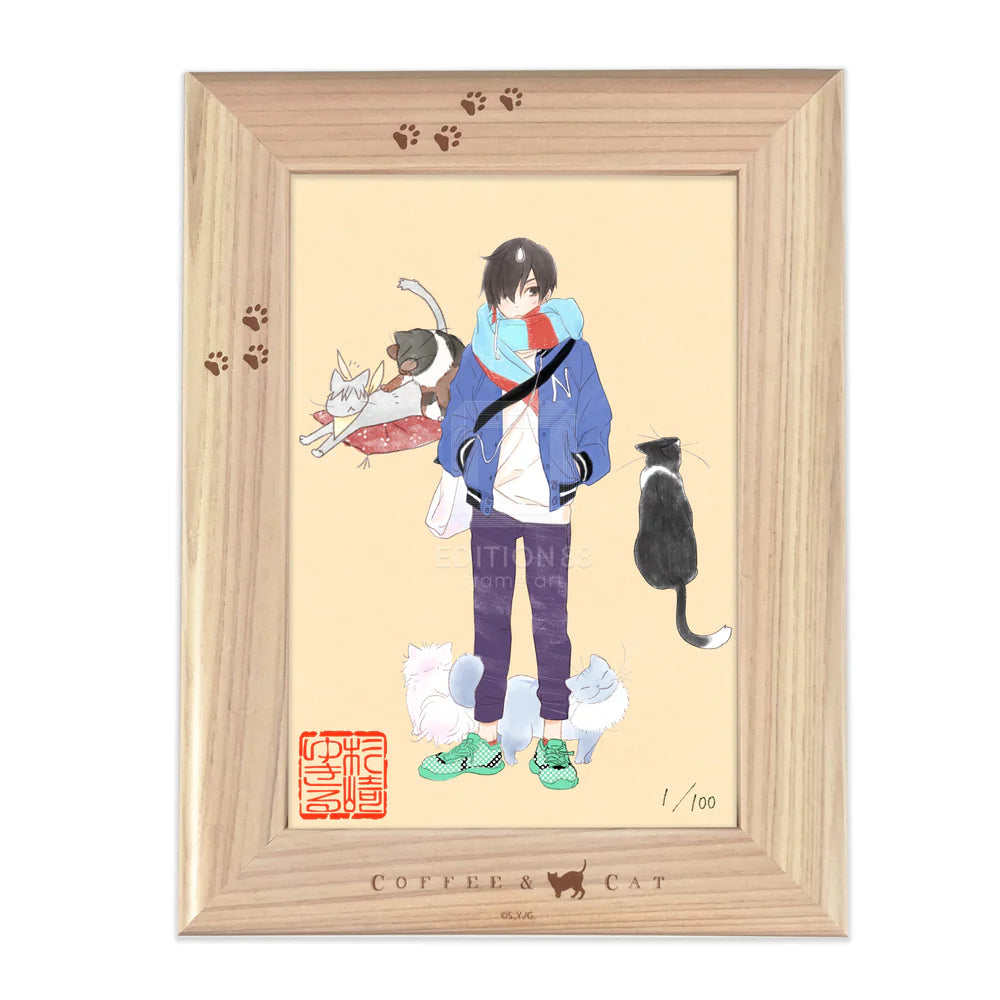 Jun Kissa Neko - Yukiru Sugisaki 30th Anniversary Jun Kissa Neko 88 Graph Book Covers with Artist Seal Limited to 100 copies (9 Types) [Pre-Order Aug 2026]