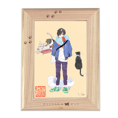 Jun Kissa Neko - Yukiru Sugisaki 30th Anniversary Jun Kissa Neko 88 Graph Book Covers with Artist Seal Limited to 100 copies (9 Types) [Pre-Order Aug 2026]