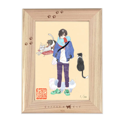 Jun Kissa Neko - Yukiru Sugisaki 30th Anniversary Jun Kissa Neko 88 Graph Book Covers with Artist Seal Limited to 100 copies (9 Types) [Pre-Order Aug 2026]