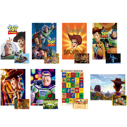 Ichiban Kuji Toy Story 30 Years & Beyond - I Prize Memorial Poster & Postcard Set Complete Set of 8 Types