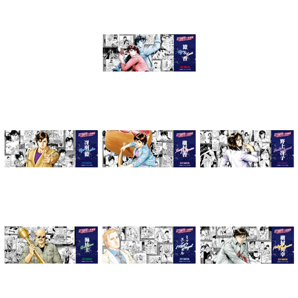 Forever City Hunter Exhibition - Trading Character Clear Cards (7 Types) [Pre-Order Late December 2025]