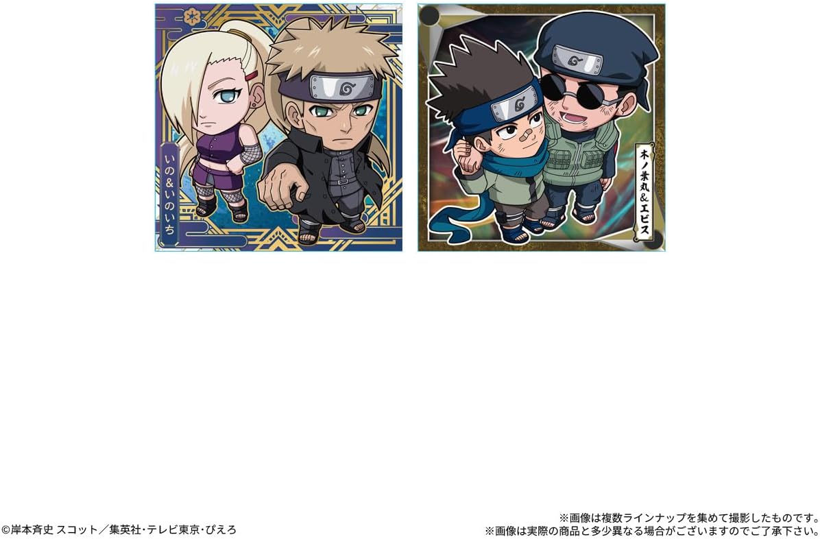 Naruto Shippuden Niformation Sticker Wafers Vol.6 - Box (20 Packs) RANDOM - collectible designs