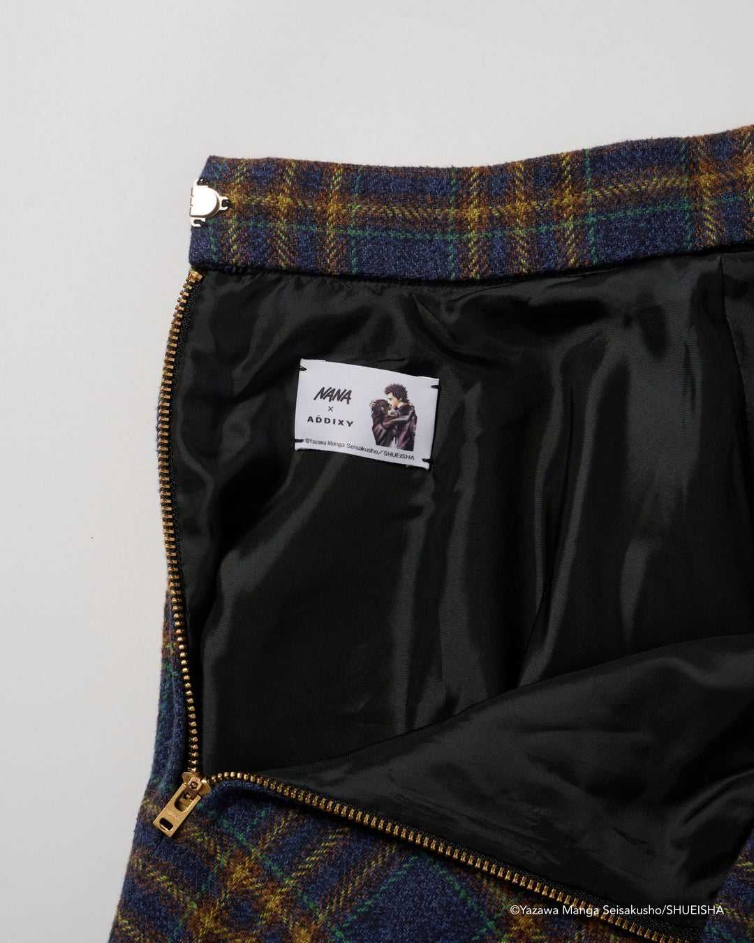 Nana x Addixy Collaboration - Check Hem Skirt [Pre-Order Jul 2026]