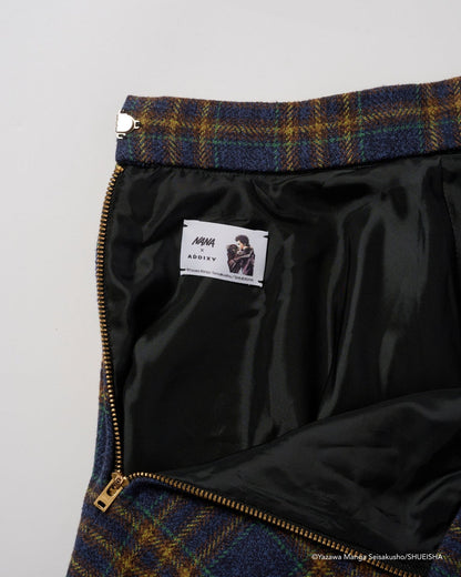 Nana x Addixy Collaboration - Check Hem Skirt [Pre-Order Jul 2026]