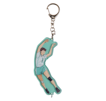 Happy Kuji Haikyu!! - I Prize Connecting Acrylic Keychain Complete Set of 12 Types