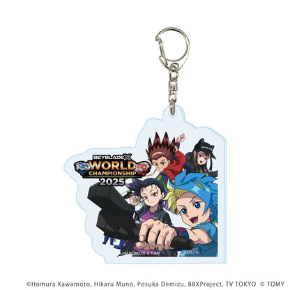Beyblade X - Acrylic Key Chains Complete Set of 5 [Pre-Order Jan 2026]