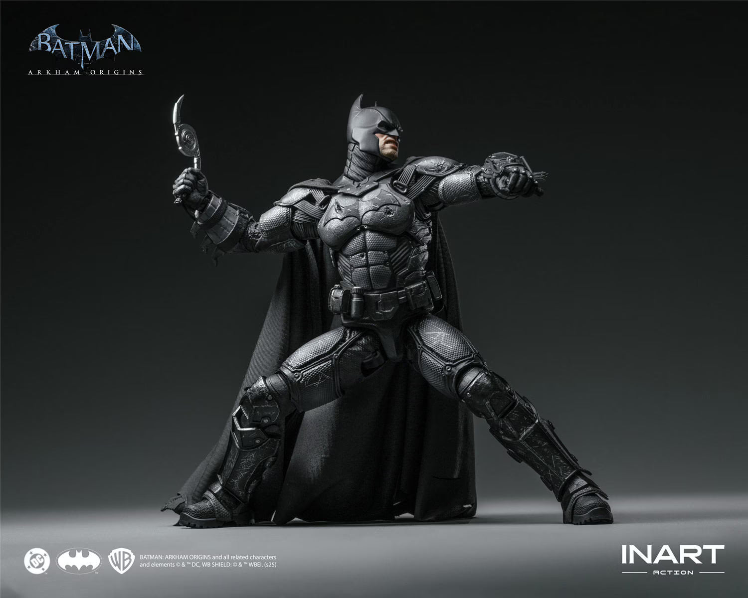 DC Comics Batman Arkham Origins INART Action Figure - Batman Battle Damage Ver. [Pre-Order Dec 2026]