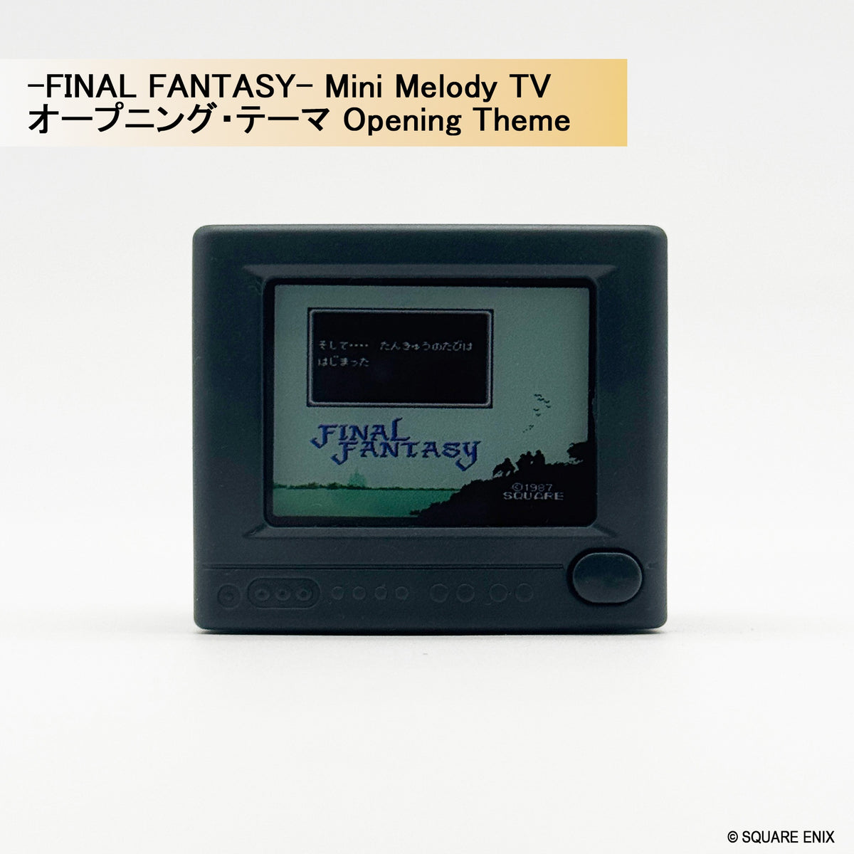 Final Fantasy Series - Mini Melody TV Box of 6 Pcs RANDOM [Pre-Order Jan 2027]