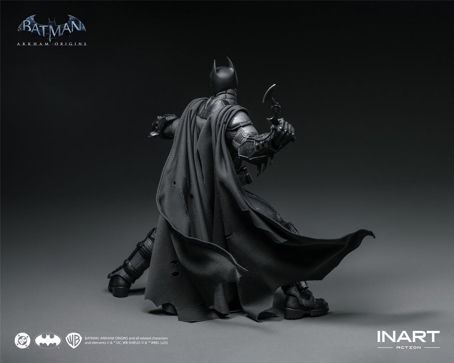 DC Comics Batman Arkham Origins INART Action Figure - Batman Battle Damage Ver. [Pre-Order Dec 2026]