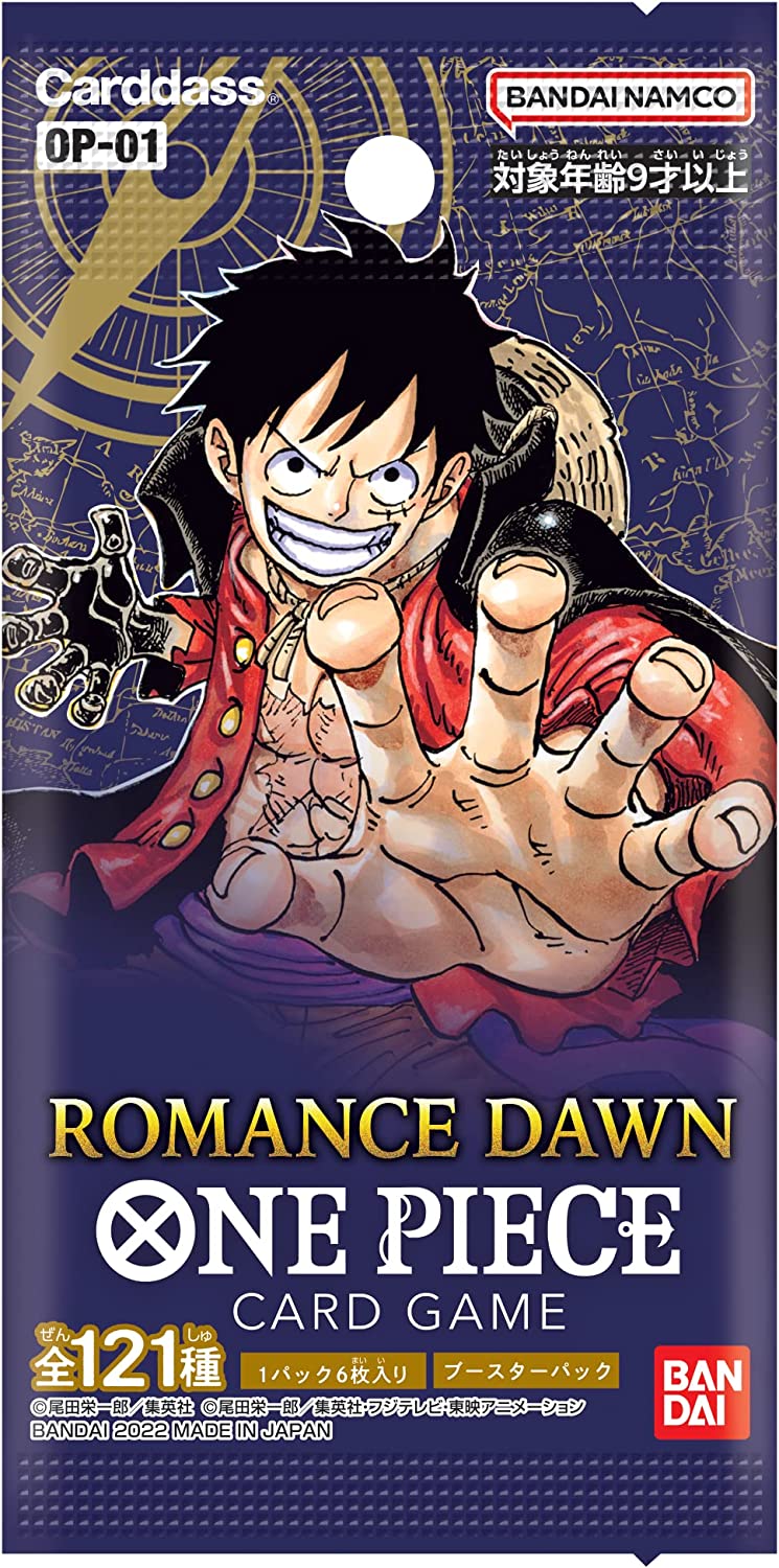 Bandai One Piece Card Game Romance Dawn Booster Pack (OP-01) Japanese Bandai One Piece Card Game Romance Dawn Booster Pack (OP-01) Japanese