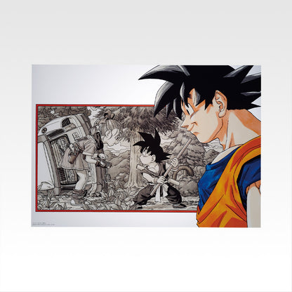 Ichiban Kuji Dragon Ball 40th Part 1 - H Prize Akira Toriyama Color Illustration Clear Poster (13 Types)