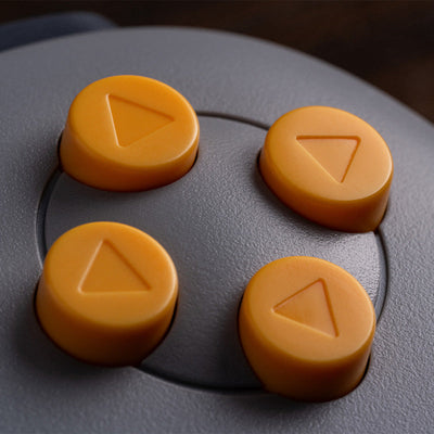 8BitDo 64 Bluetooth Controller for Analogue 3D, Switch, Switch 2, Windows and Android - Classic Grey [Pre-Order Mar 2026]