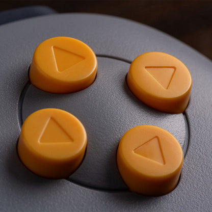 8BitDo 64 Bluetooth Controller for Analogue 3D, Switch, Switch 2, Windows and Android - Classic Grey [Pre-Order Mar 2026]