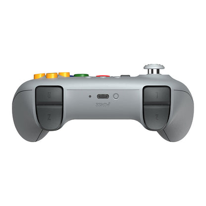 8BitDo 64 Bluetooth Controller for Analogue 3D, Switch, Switch 2, Windows and Android - Classic Grey [Pre-Order Mar 2026]