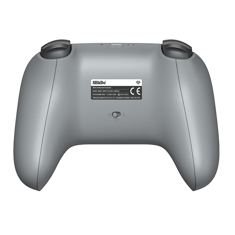 8BitDo 64 Bluetooth Controller for Analogue 3D, Switch, Switch 2, Windows and Android - Classic Grey [Pre-Order Mar 2026]