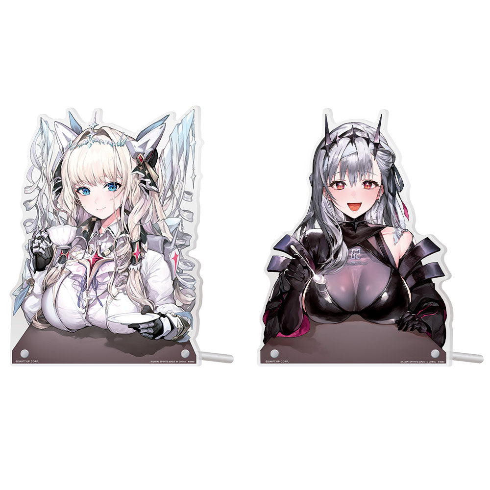 ICHIBAN KUJI GODDESS OF VICTORY - NIKKE CHAPTER 4 - D PRIZE - BUST-UP ACRYLIC BOARD - Complete set of 2 types