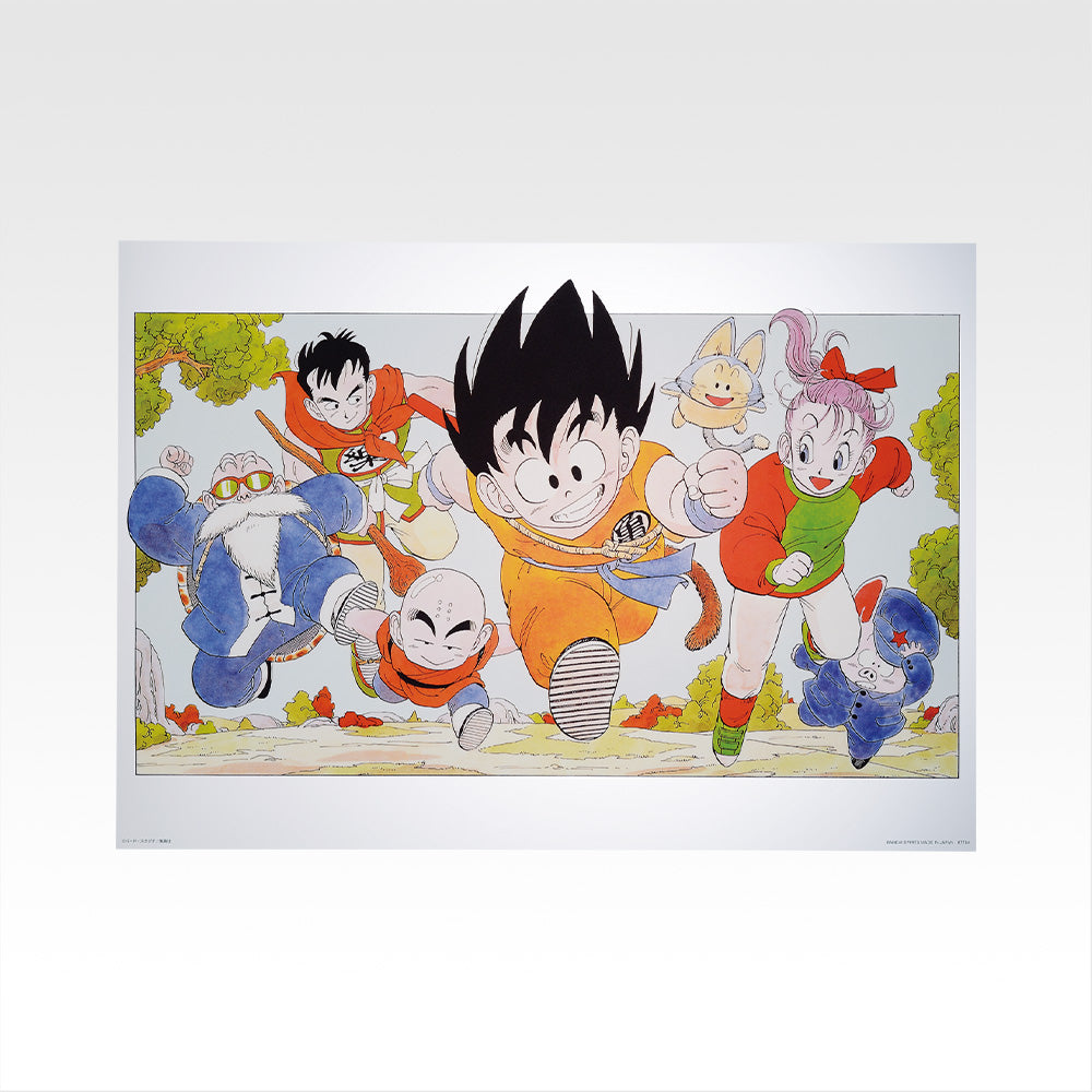 Ichiban Kuji Dragon Ball 40th Part 1 - H Prize Akira Toriyama Color Illustration Clear Poster (13 Types)