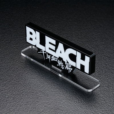 Acrylic Logo Display EX - Bleach - Black/White [Pre-Order Oct 2026]