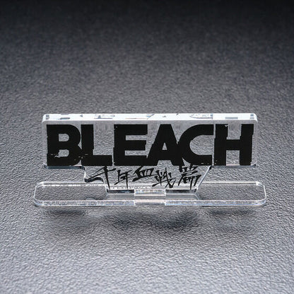 ACRYLIC LOGO DISPLAY EX - BLEACH - CLEAR/BLACK