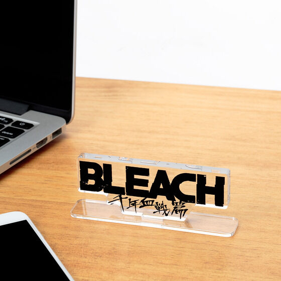 ACRYLIC LOGO DISPLAY EX - BLEACH - CLEAR/BLACK