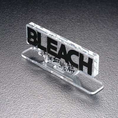 Acrylic Logo Display EX - Bleach - Clear/Black