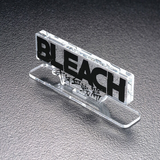 ACRYLIC LOGO DISPLAY EX - BLEACH - CLEAR/BLACK