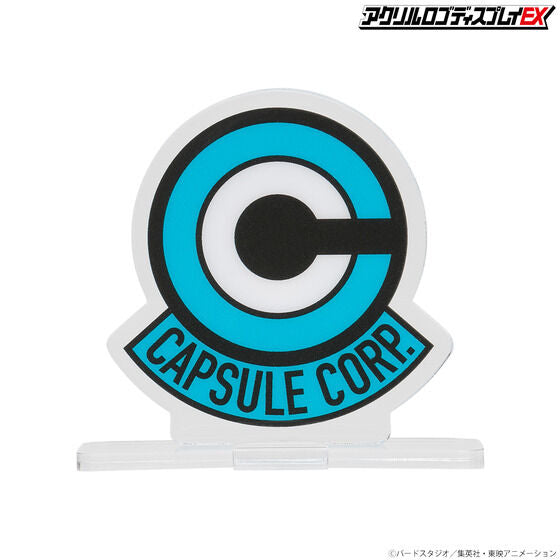 ACRYLIC LOGO DISPLAY EX - DRAGON BALL - CAPSULE CORPORATION