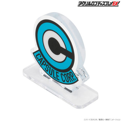 ACRYLIC LOGO DISPLAY EX - DRAGON BALL - CAPSULE CORPORATION