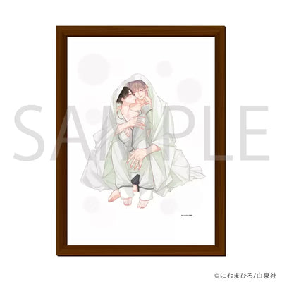 After Midnight Skin - Framed Premium Reproduction Original Artwork L Saigawa Kaminari x Toraya Kohei [Made to Order]