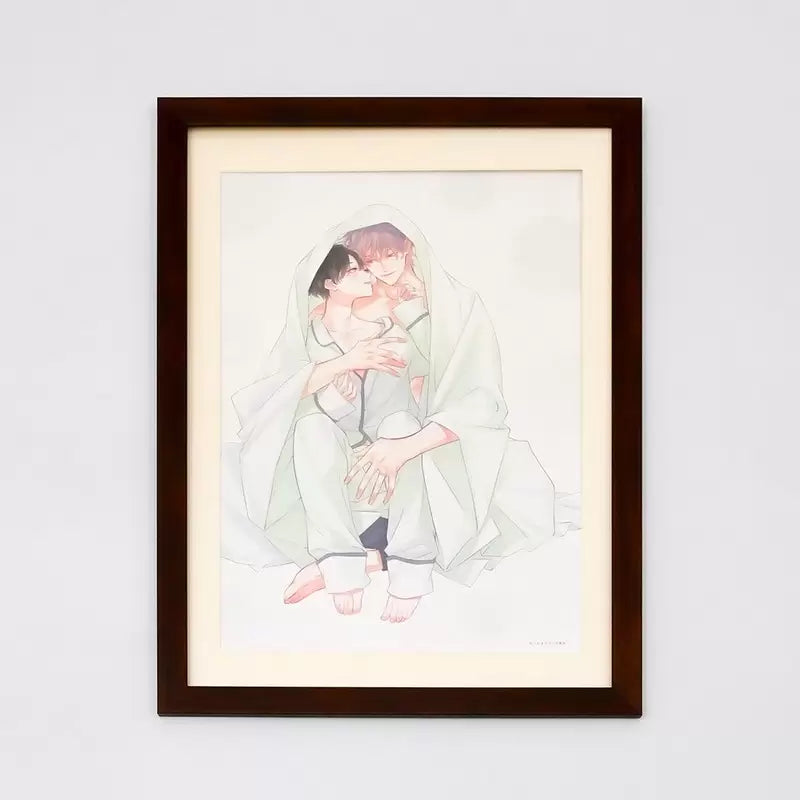 After Midnight Skin - Framed Premium Reproduction Original Artwork L Saigawa Kaminari x Toraya Kohei [Made to Order]