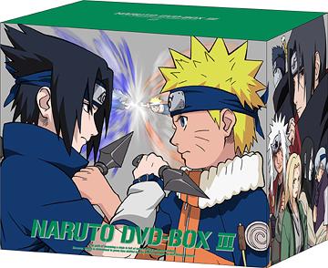 NARUTO DVD Box 3 Gekitotsu! Naruto vs Sasuke [Limited Release] - DVD, Japanese Edition