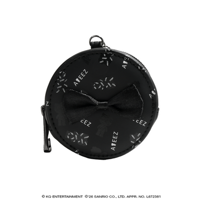 ATEEZ x Hello Kitty Black Series - Coin Pouch [Pre-Order Oct 2026]