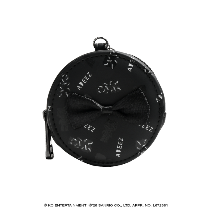 ATEEZ x Hello Kitty Black Series - Coin Pouch [Pre-Order Oct 2026]