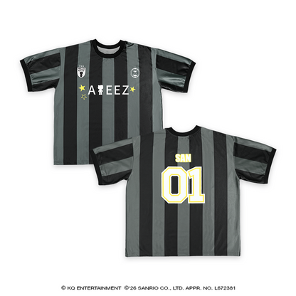 ATEEZ x Hello Kitty Black Series - T-Shirt (8 Types) [Pre-Order Fall 2026]