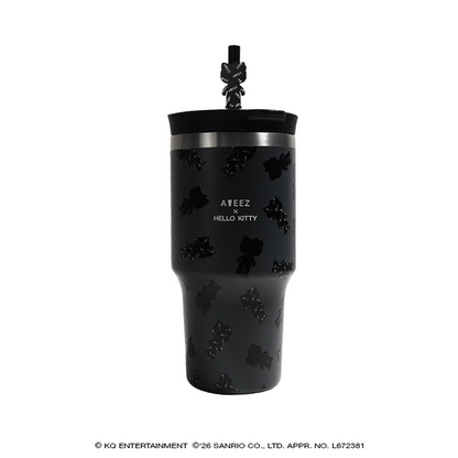 ATEEZ x Hello Kitty Black Series - Tumbler Bottle [Pre-Order Oct 2026]